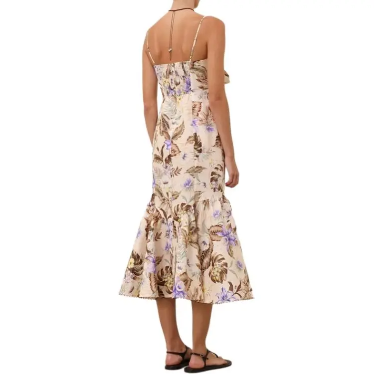 Zimmermann SS25 Slip Dress Women's Multicolor-3