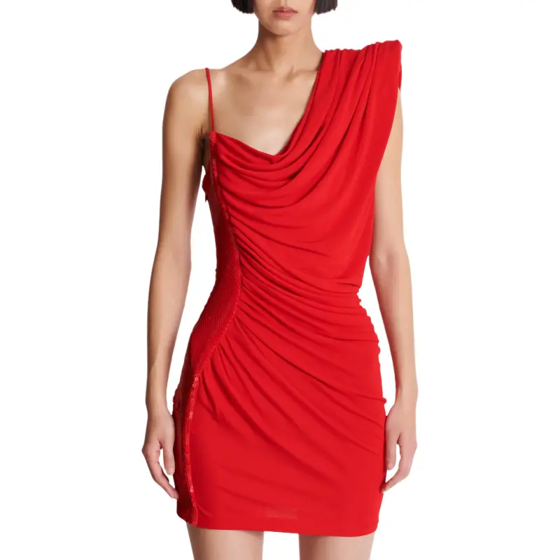 BALMAIN Sequin Detailing Dress-1