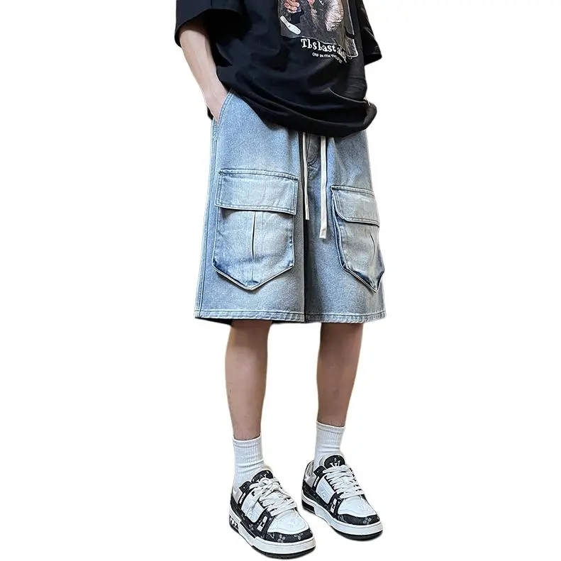 OPMO Denim Shorts Unisex-6