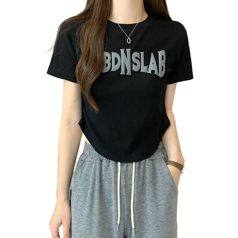 Mu Xiao Xin T Shirts Women's Black-4
