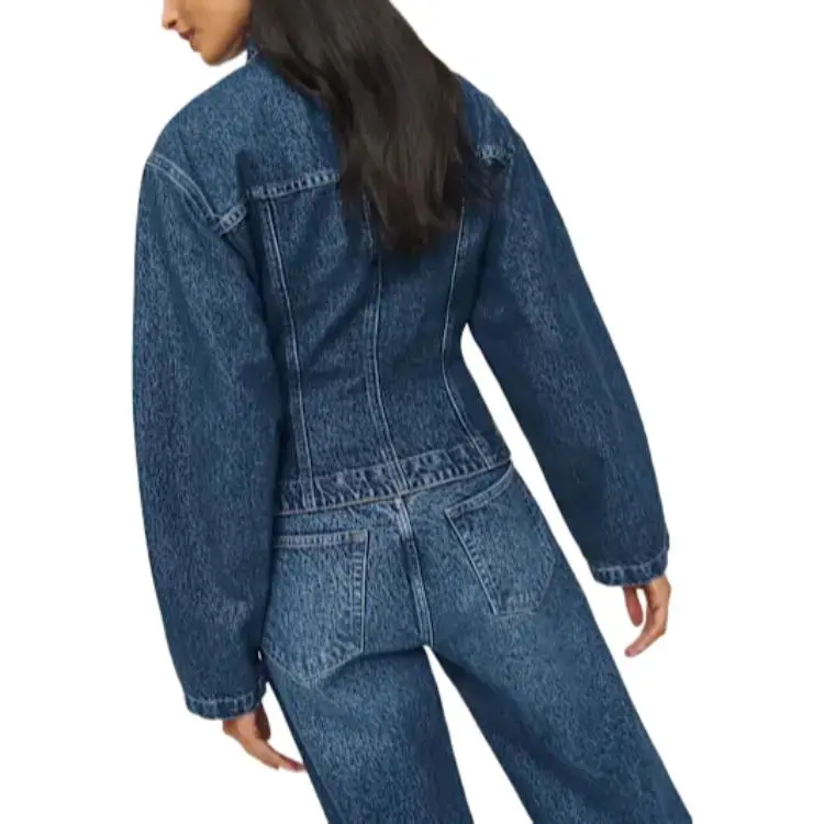 REFORMATION Denim Jacket Women's Laniel-1