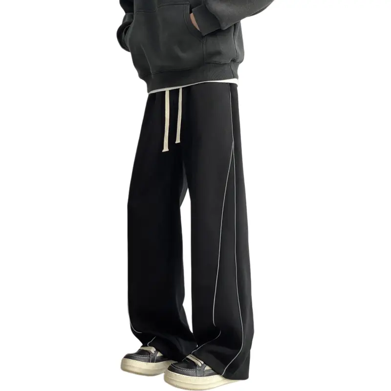JEANSWEST Knitted Sweatpants Unisex-1
