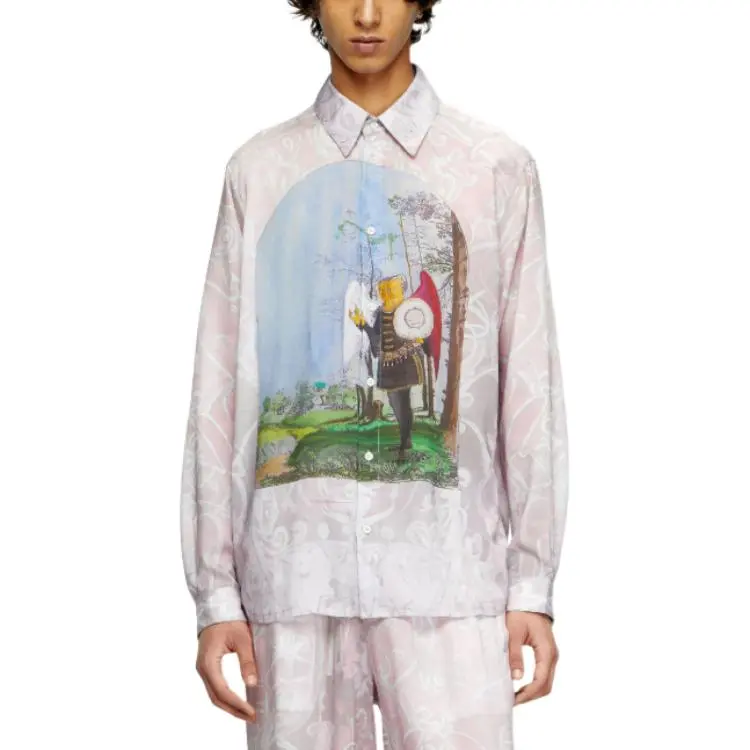 DIESEL S Simply A Ajfw Graphic printed Shirt-1