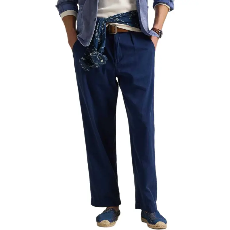 Polo Ralph Lauren SS25 Casual Pants Men's Royal Blue-1