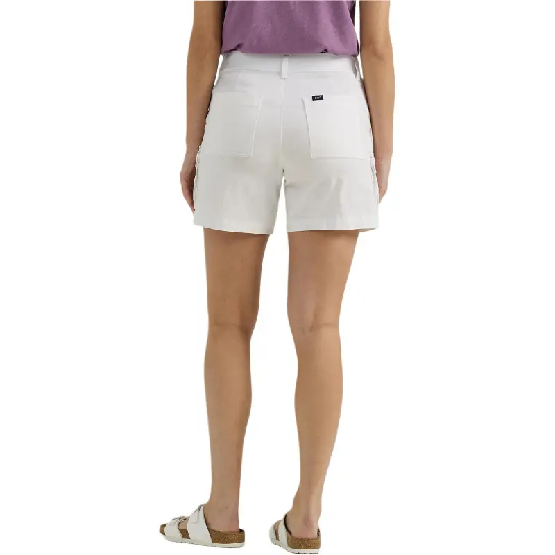 Lee Cargo Shorts Women's Bright White-1