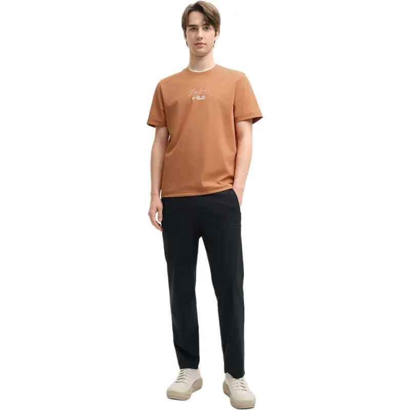 FILA T Shirt Men's Sand Pond Orange or-1