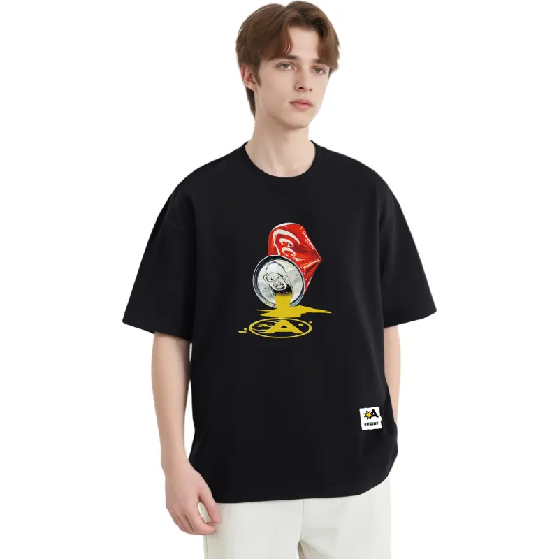 YK&YB T Shirts Unisex Black-1