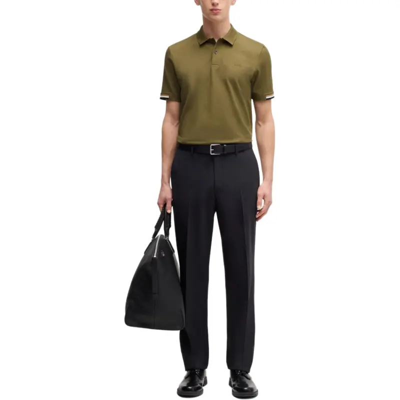 Boss Cotton Polo Shirt-1