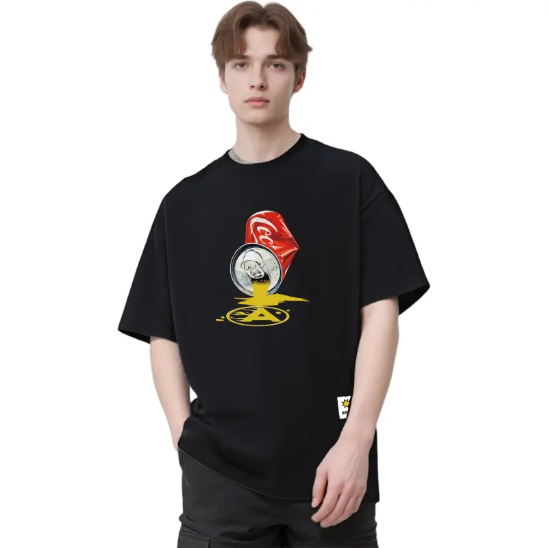 YK&YB T Shirts Unisex Black-4