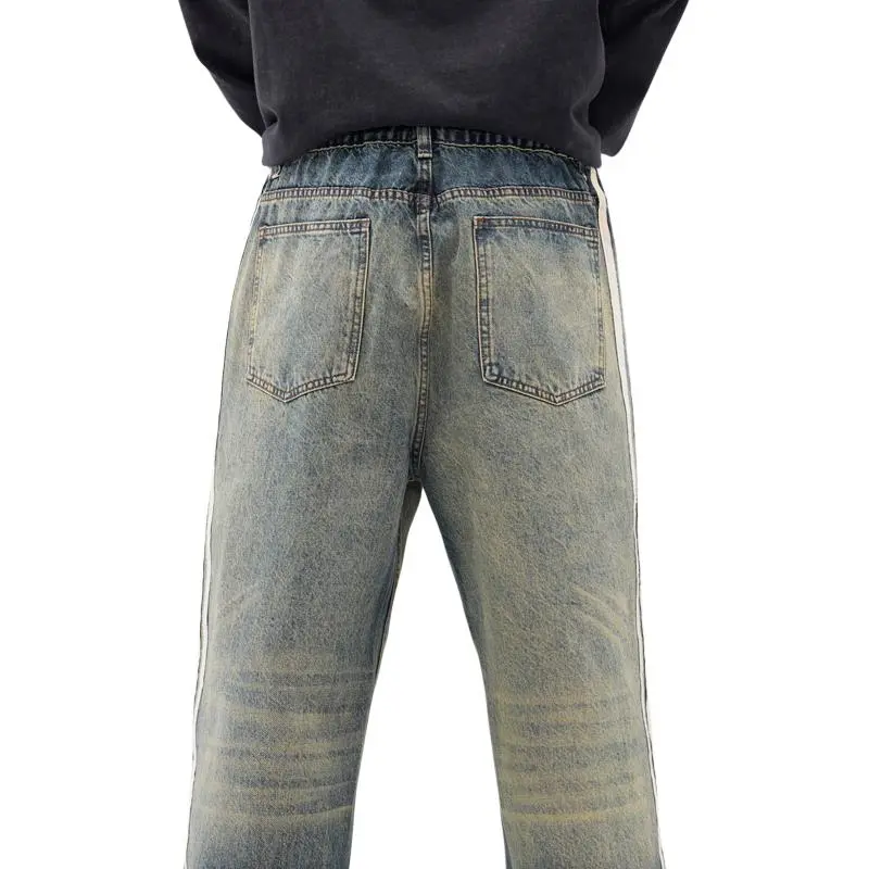 SONGS ALONG Jeans Unisex Blue-1