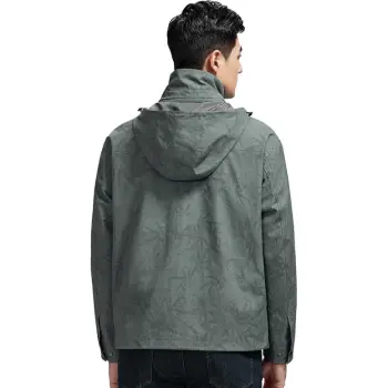 GOLDLION Jackets Coats Men's Gray Green