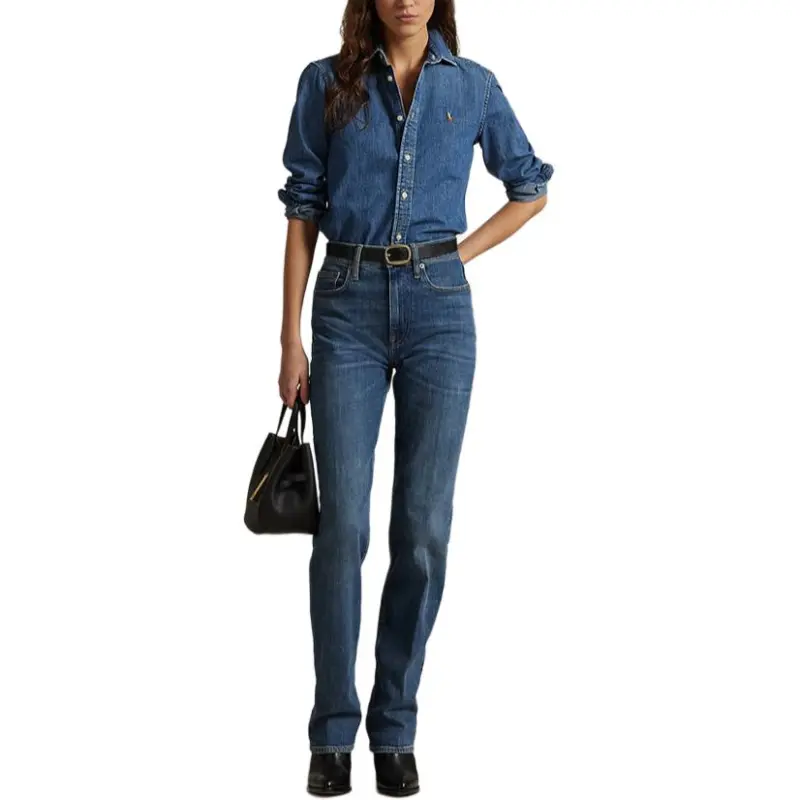 Polo Ralph Lauren FW24 Jeans Women's Blue-1