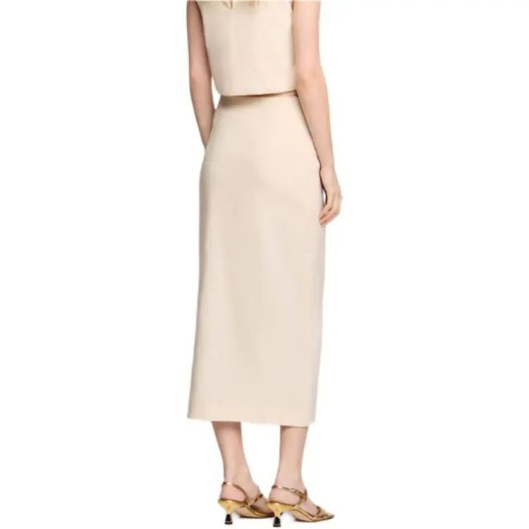 Sandro Long slit Skirt-3