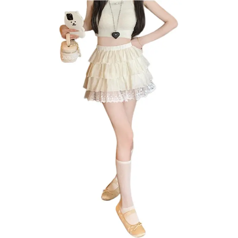 The Temptation Of The Muse Casual Short Skirts Women's-6