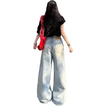 Wen Shan Jeans Women's Nostalgic Blue