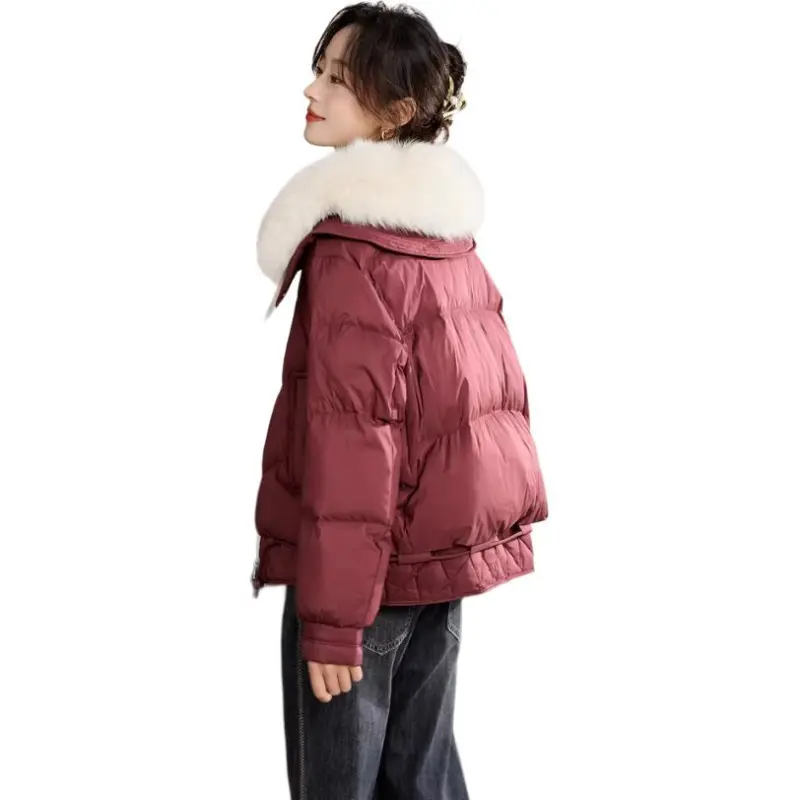 Yi Mengyuan Down Jacket Women's Ancora Red-4