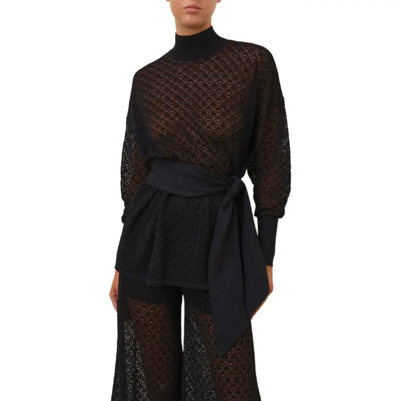 Zimmermann SS25 Knitwear Women's Black-1