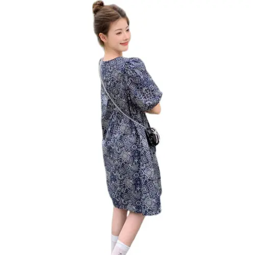 The Temptation Of The Muse Short Sleeved Dresses Women's Image Color