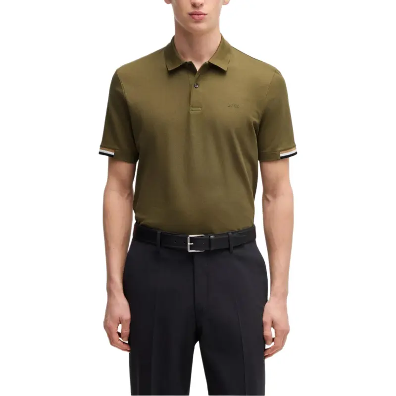 Boss Cotton Polo Shirt-2