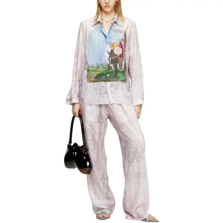 DIESEL S Simply A Ajfw Graphic printed Shirt-3