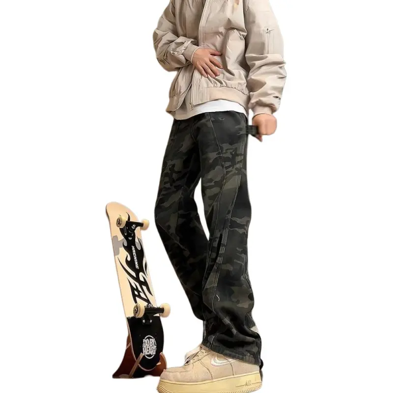 PVPVPV Jeans Unisex Camouflage-3