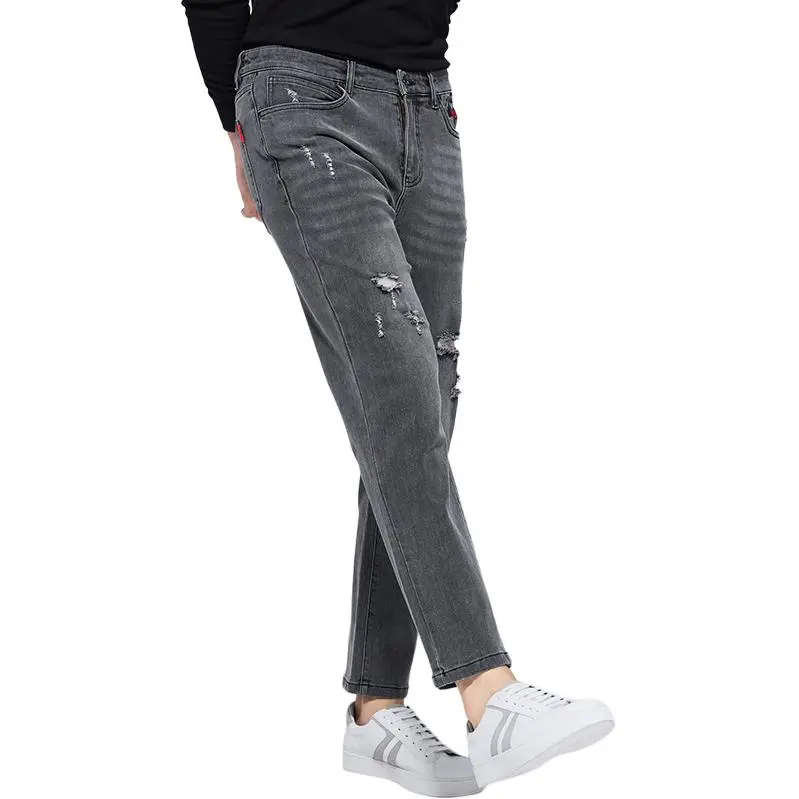 Dance With Wolves Jeans Men's Medium Gray-3