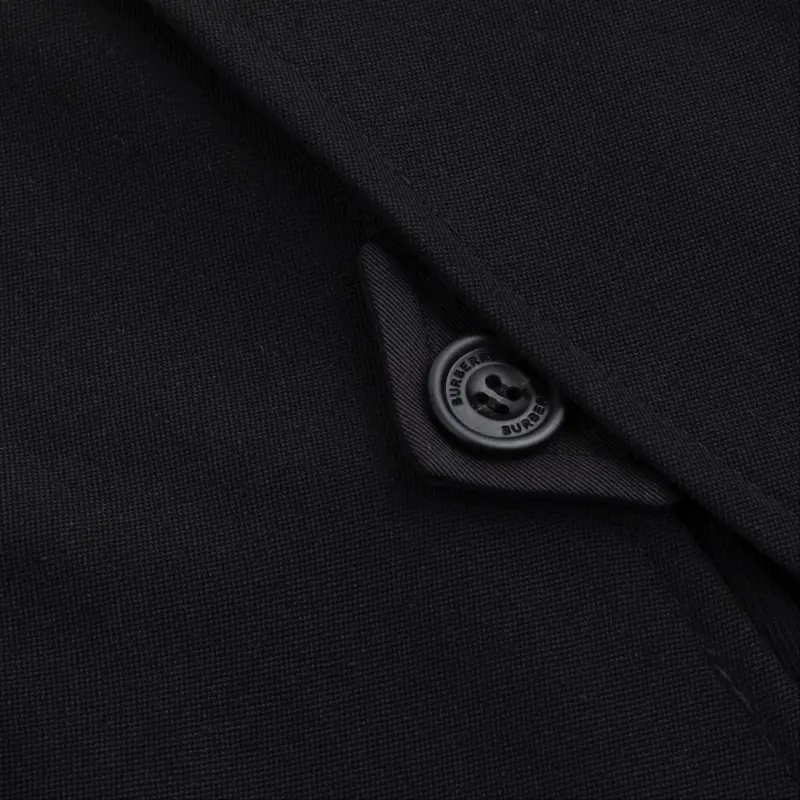 Burberry Business Suit Coat Men's Black-4