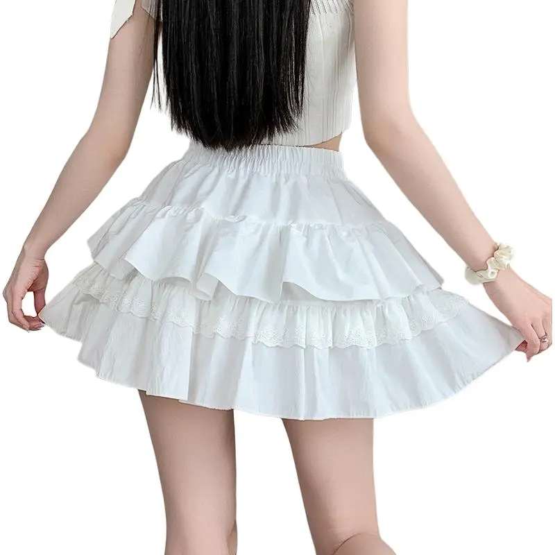 Mu Xiao Xin Casual Short Skirts Women's-0