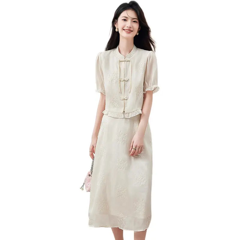 XINFEIYU Two Piece Skirt Sets Women's-2