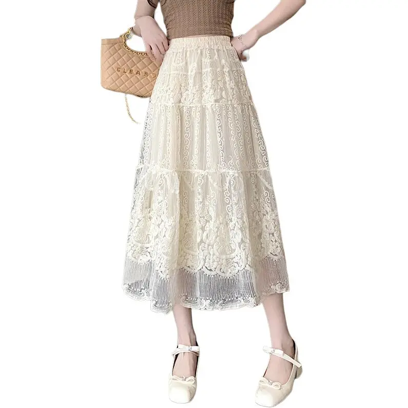 La Chapelle Casual Long Skirt Women's-1