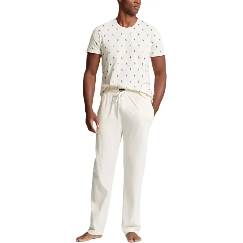 Polo Ralph Lauren Pajama Tops Men's White-1