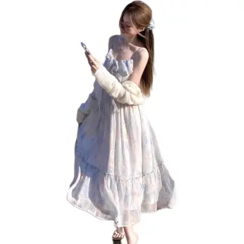 Mu Xiao Xin Slip Dress Women's Blue