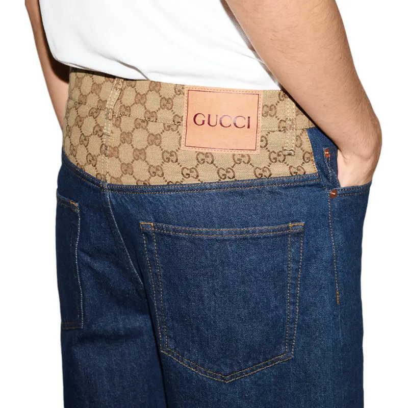 GUCCI Denim Shorts-3