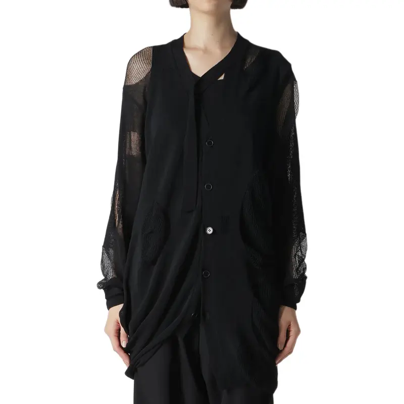 Yohji Yamamoto Knitted Cardigan-5