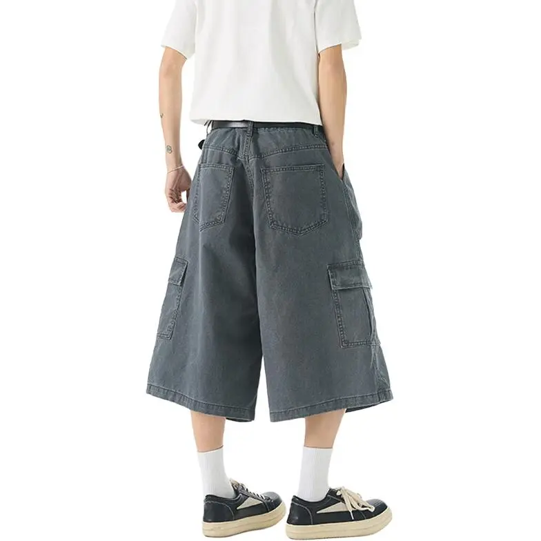 ROOMBOSE Denim Shorts Unisex-4