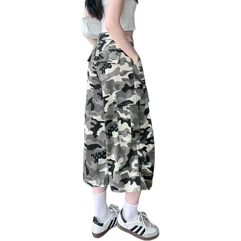 GOSO Cargo Pants Women's Camouflage-2