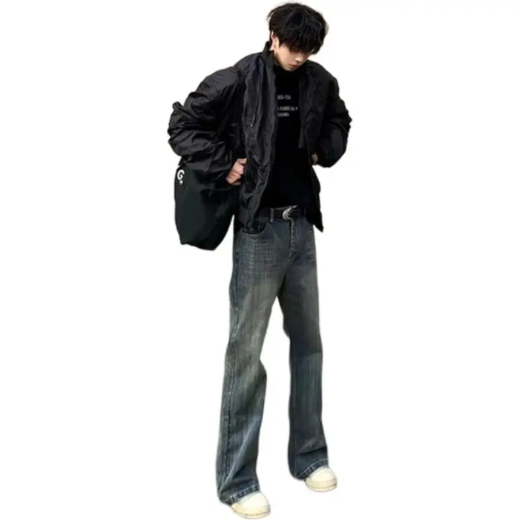 KVIV Jeans Men Vintage Blue -2