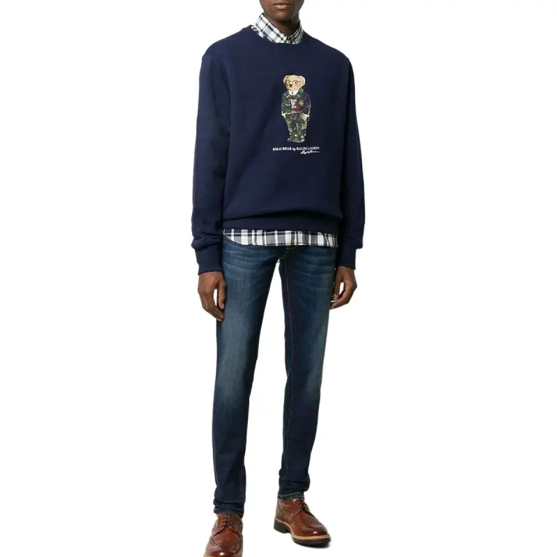 Polo Ralph Lauren FW24 Sweatshirt Men's Marine Blue-1