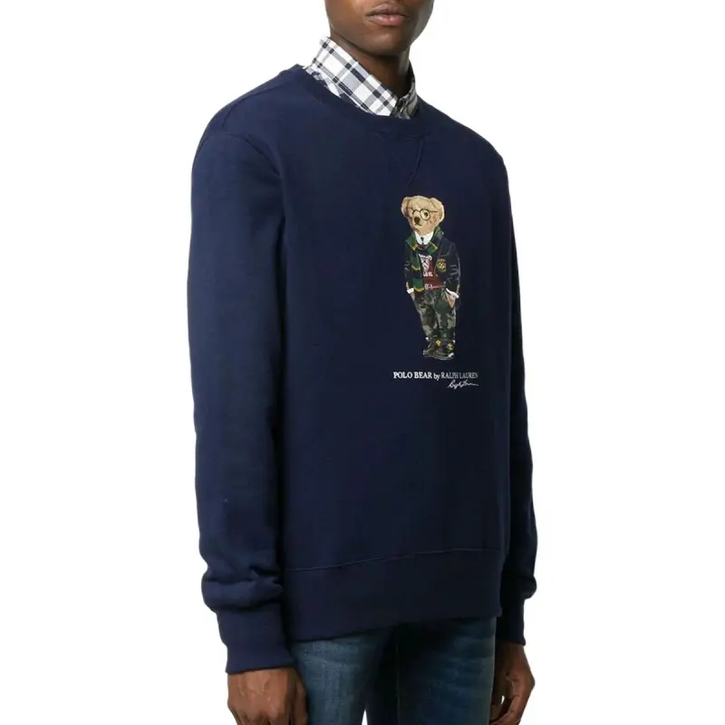 Polo Ralph Lauren FW24 Sweatshirt Men's Marine Blue-2