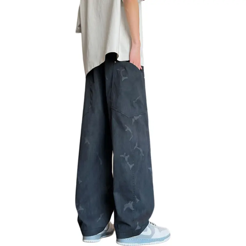 HOKLV Casual Pants Unisex-1