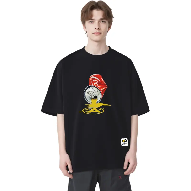 YK&YB T Shirts Unisex Black-2