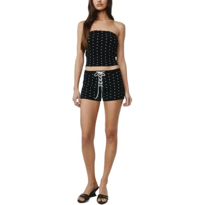 WITH JEAN SS25 Selma Strapless Top Women's-3