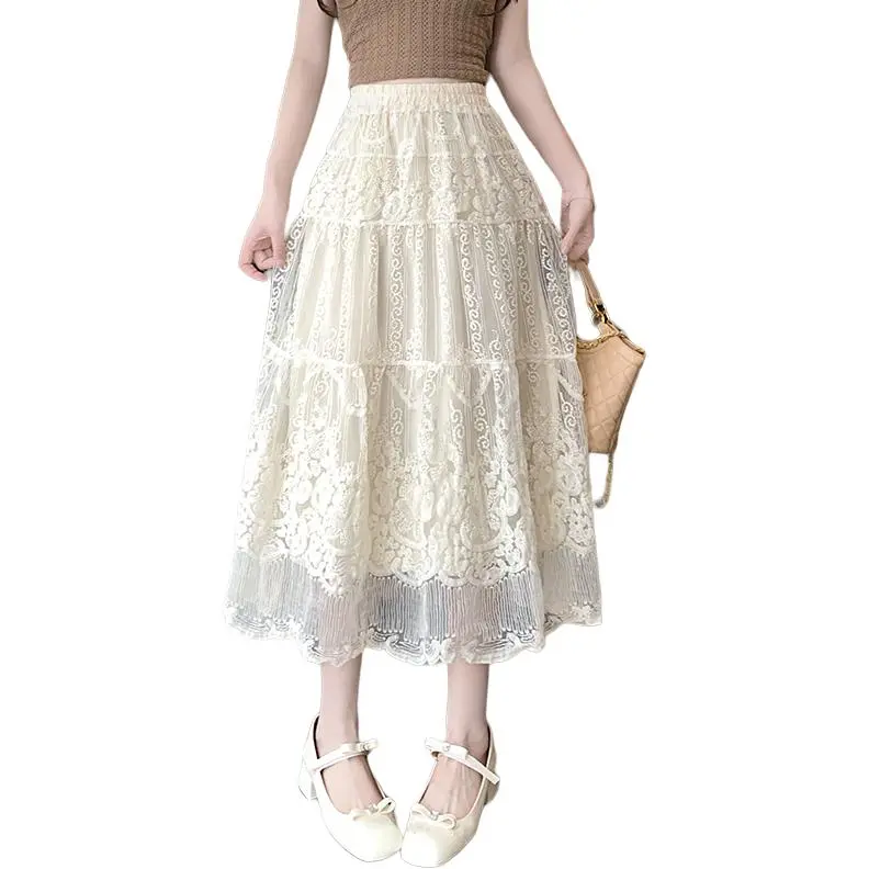 La Chapelle Casual Long Skirt Women's-2
