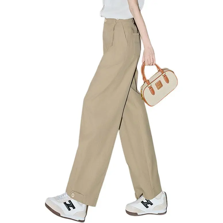 KUHNMARVIN Casual Pants Women's Khaki-4