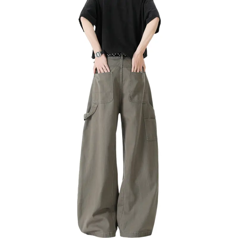 Fakeyoung Jeans Unisex Coffee-2