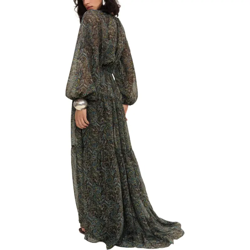 REFORMATION Becca Dress Long Sleeved Dress Women's-1