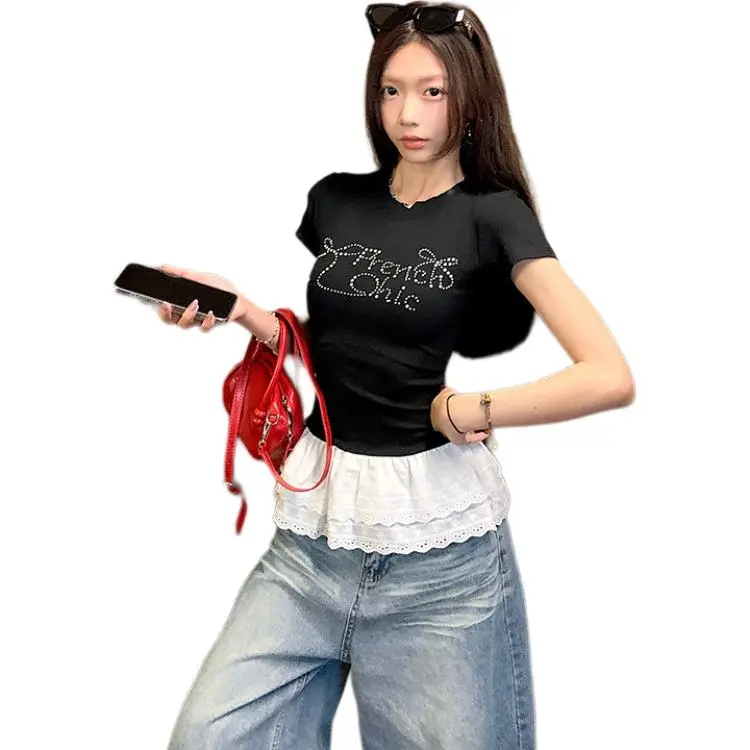 Dior Beauty Set in Sleeve T Shirt Women's-5