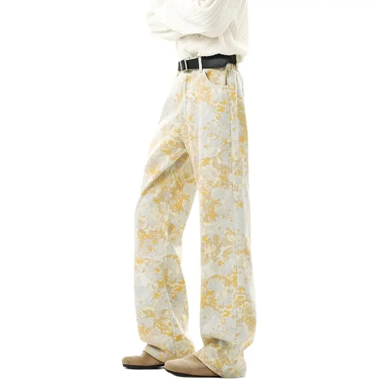 FRQ Jeans Unisex Yellow-3