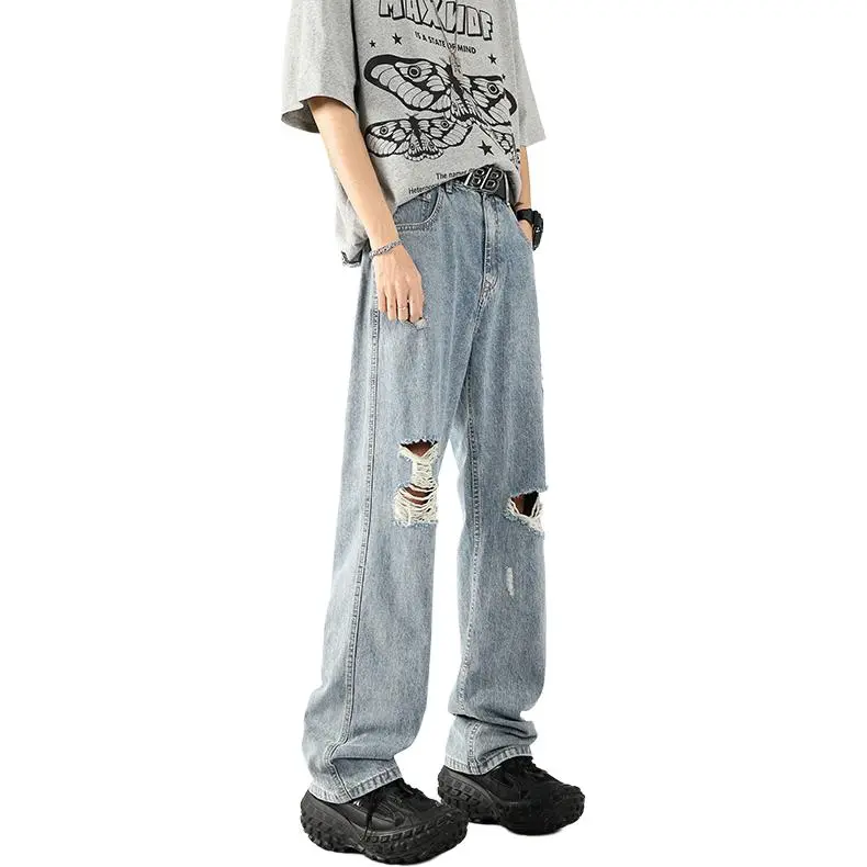 BAGE Jeans Unisex Light Blue-2