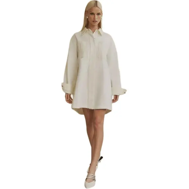 ELLIATTCOLLECTIVE Long Sleeved Dresses Women's White-2